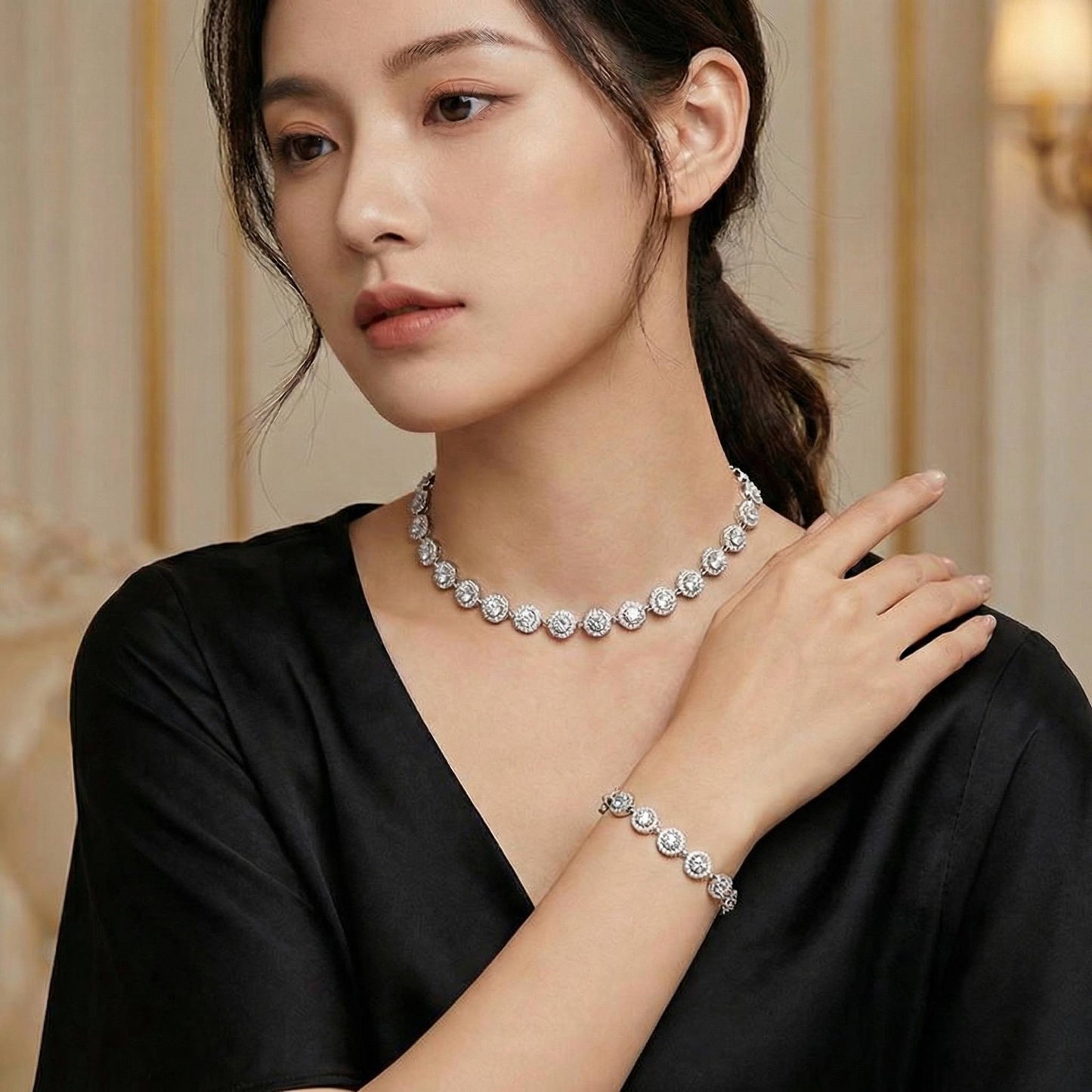 Collana "Luce Reale" Brillante - Eldra Milano