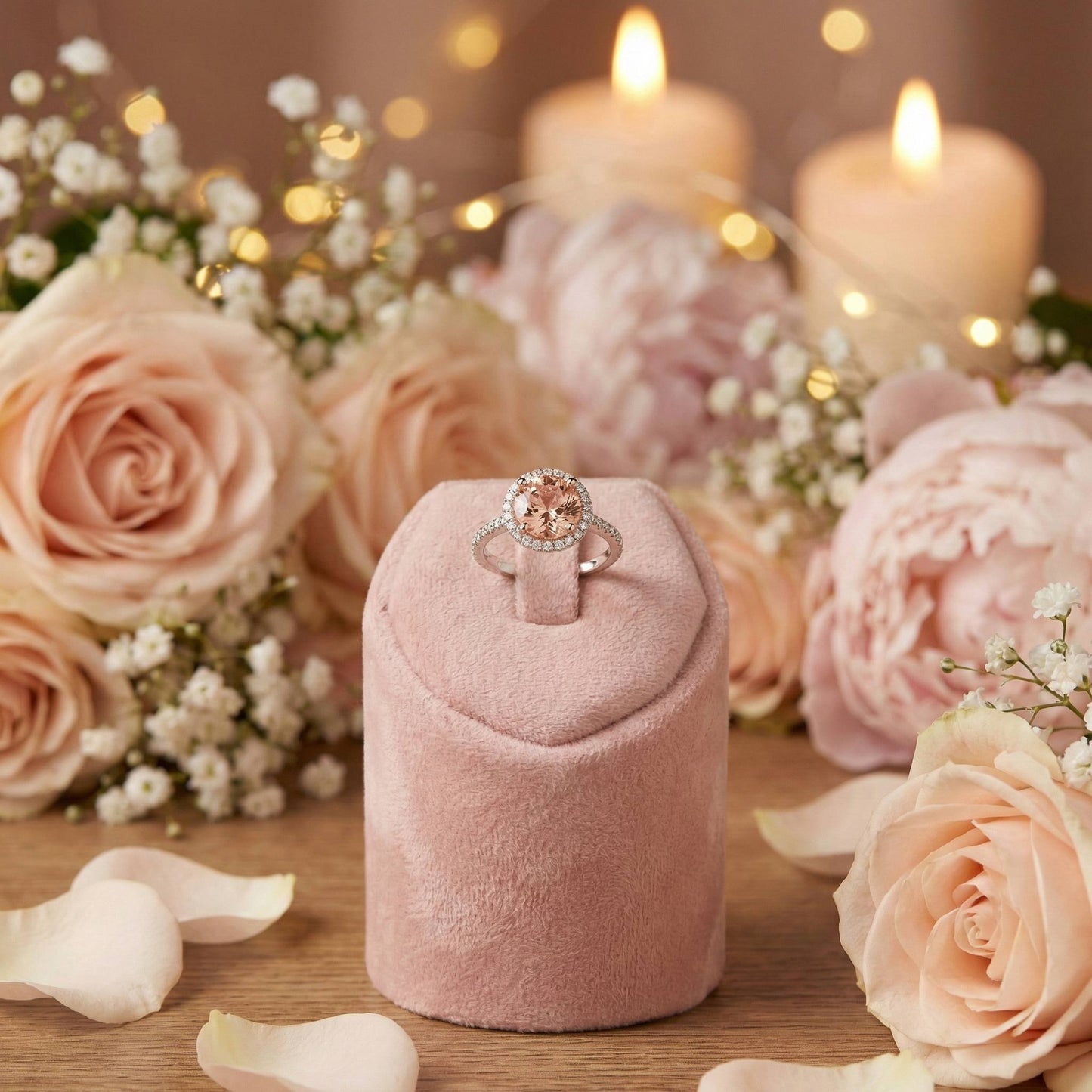 Anello Halo Spirale – Abbraccio di Luce