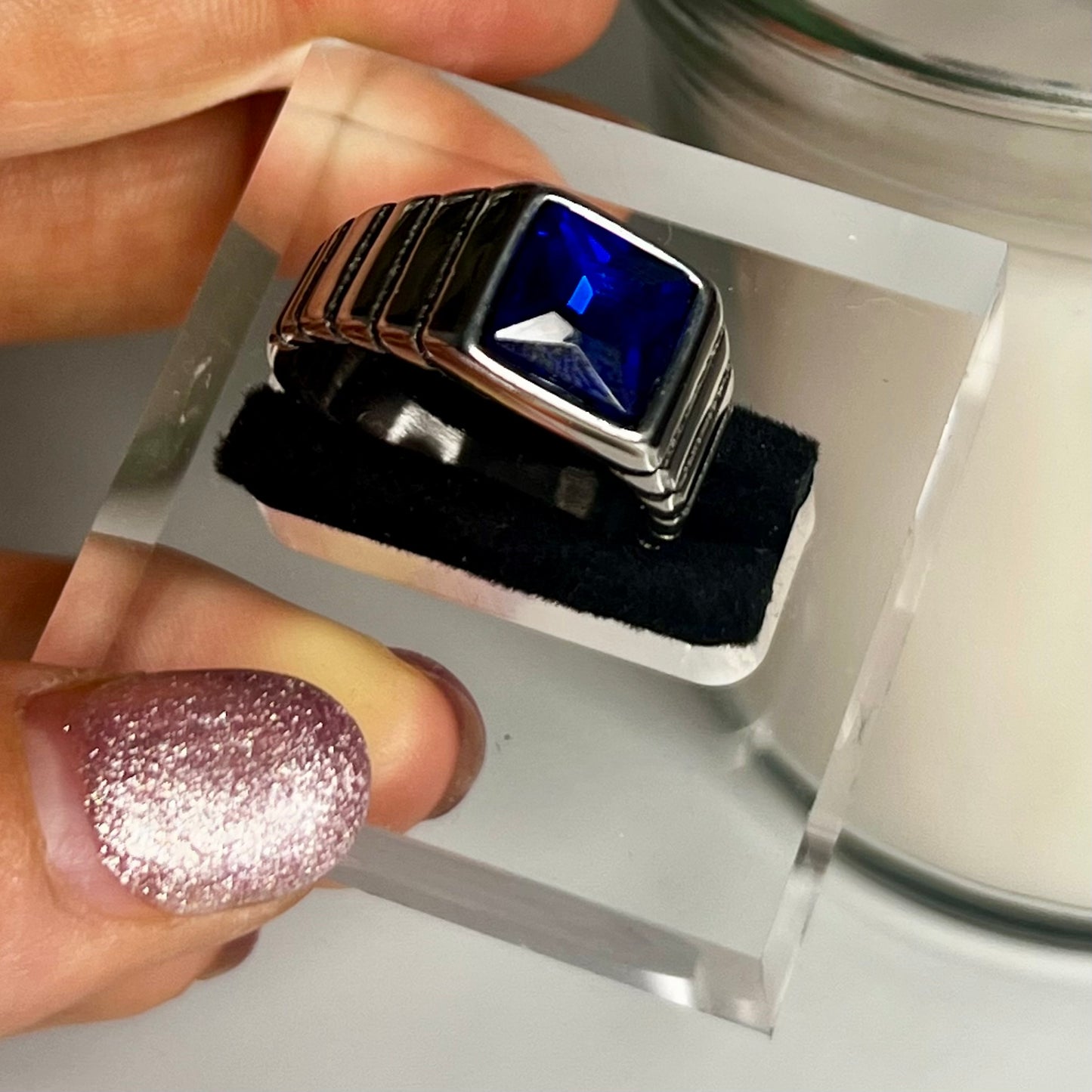 Anello SQUARE GEM | Eldra Milano