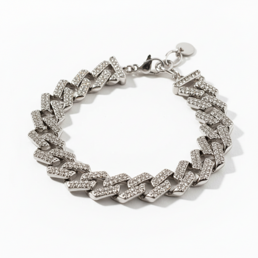 Bracciale ICED CUBAN TENNIS | Eldra Milano