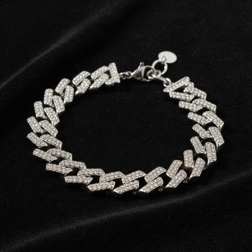 Bracciale ICED CUBAN TENNIS | Eldra Milano