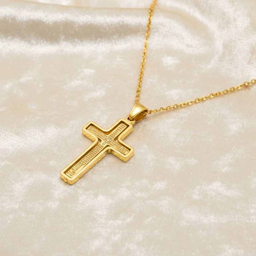 Collana ELEGANCE SPIN CROSS | Eldra Milano