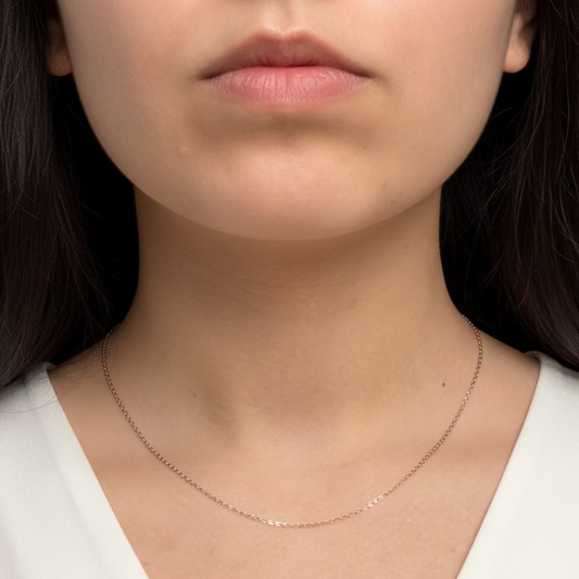 Catenina in Acciaio Inox per p Ciondoli - Minimal ed Elegante - Eldra Milano