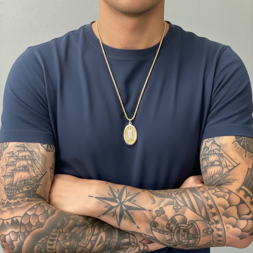 Collana GUADALUPE HERITAGE | Acciaio Inox Ultra-Resistente – Eldra Milano