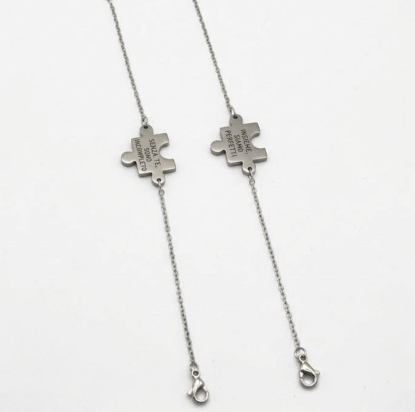 Bracciale Puzzle Coppia