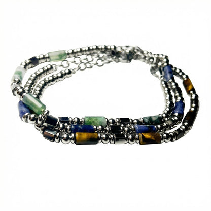 Bracciale Steel & Stones