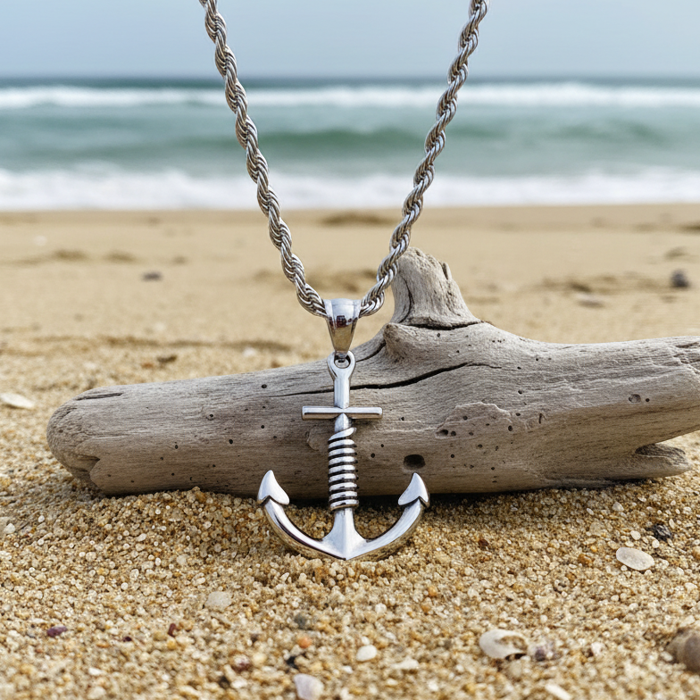 Collana ROPE ANCHOR BOLD | Eldra Milano