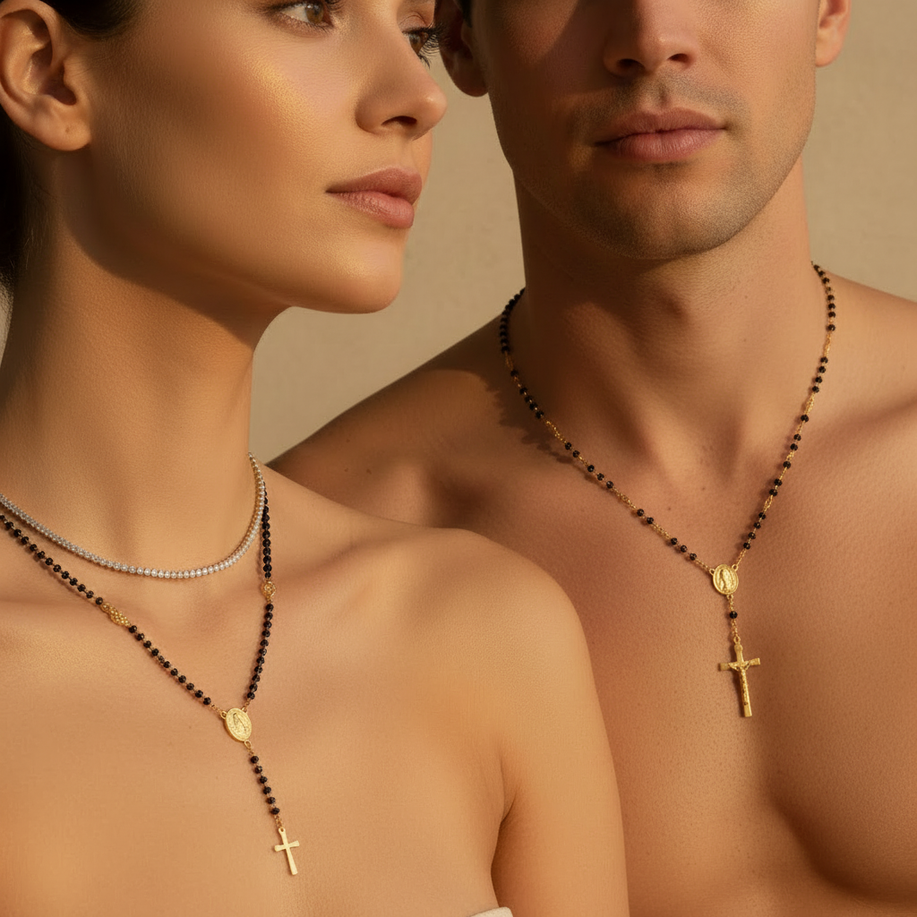 Rosario elegante unisex