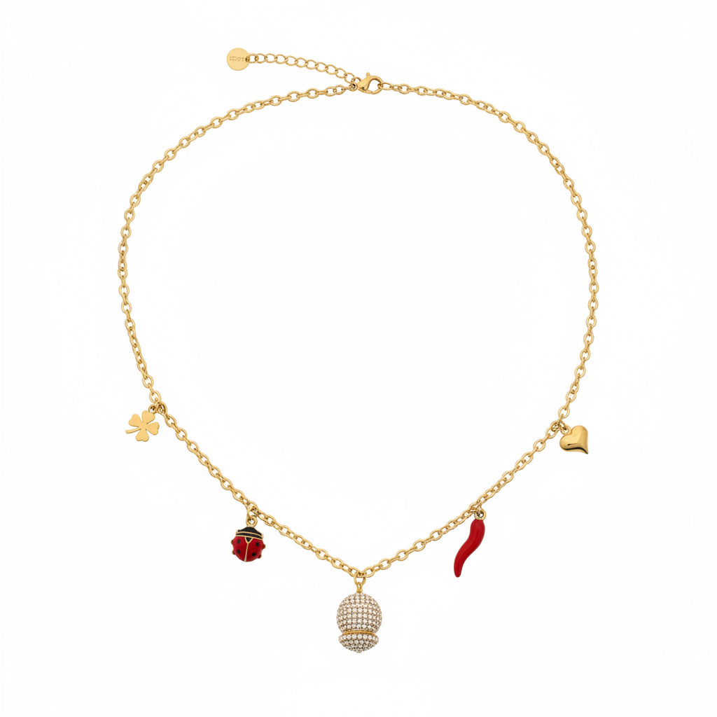 Collana Campanella fortunata