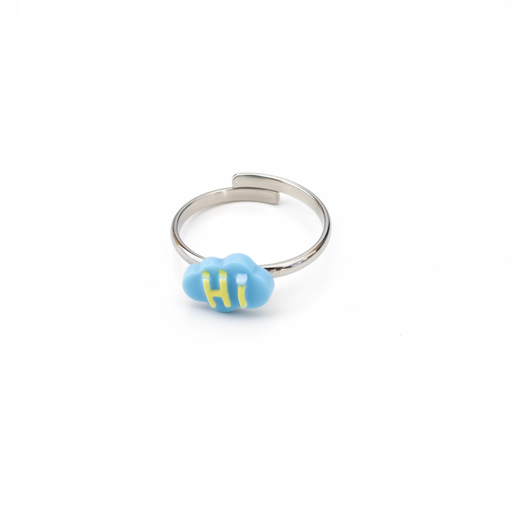 Anello regolabile bambina gummy