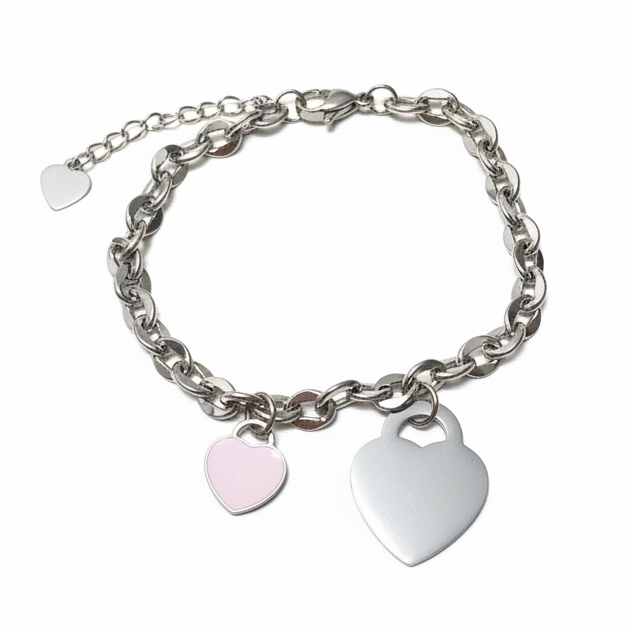 Bracciale cuori inseparabili