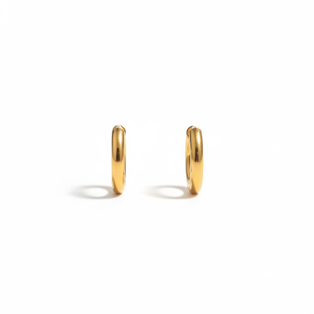 Orecchini unisex a cerchio piccolo
