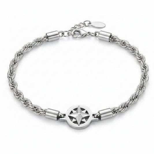 Bracciale "Ocean Link" – Compass Edition