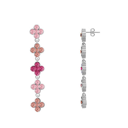 Orecchini Pendenti LUCKY LEAF – Collezione Fortuna – Eldra Milano