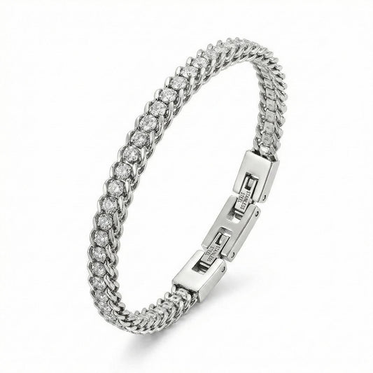 Bracciale Tennis Bold da uomo - Eldra Milano