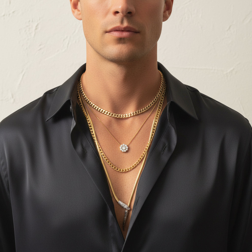 Collana snake con serpente