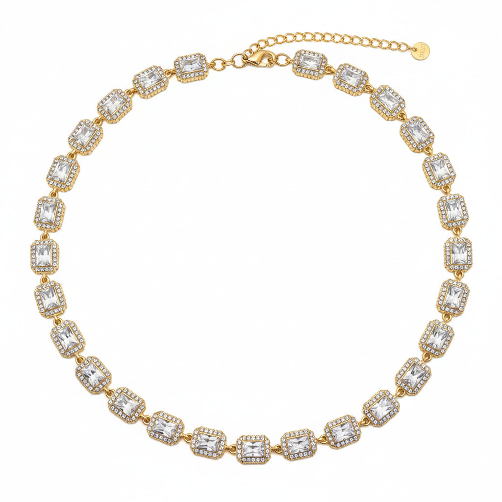 Collana chocker bagliore