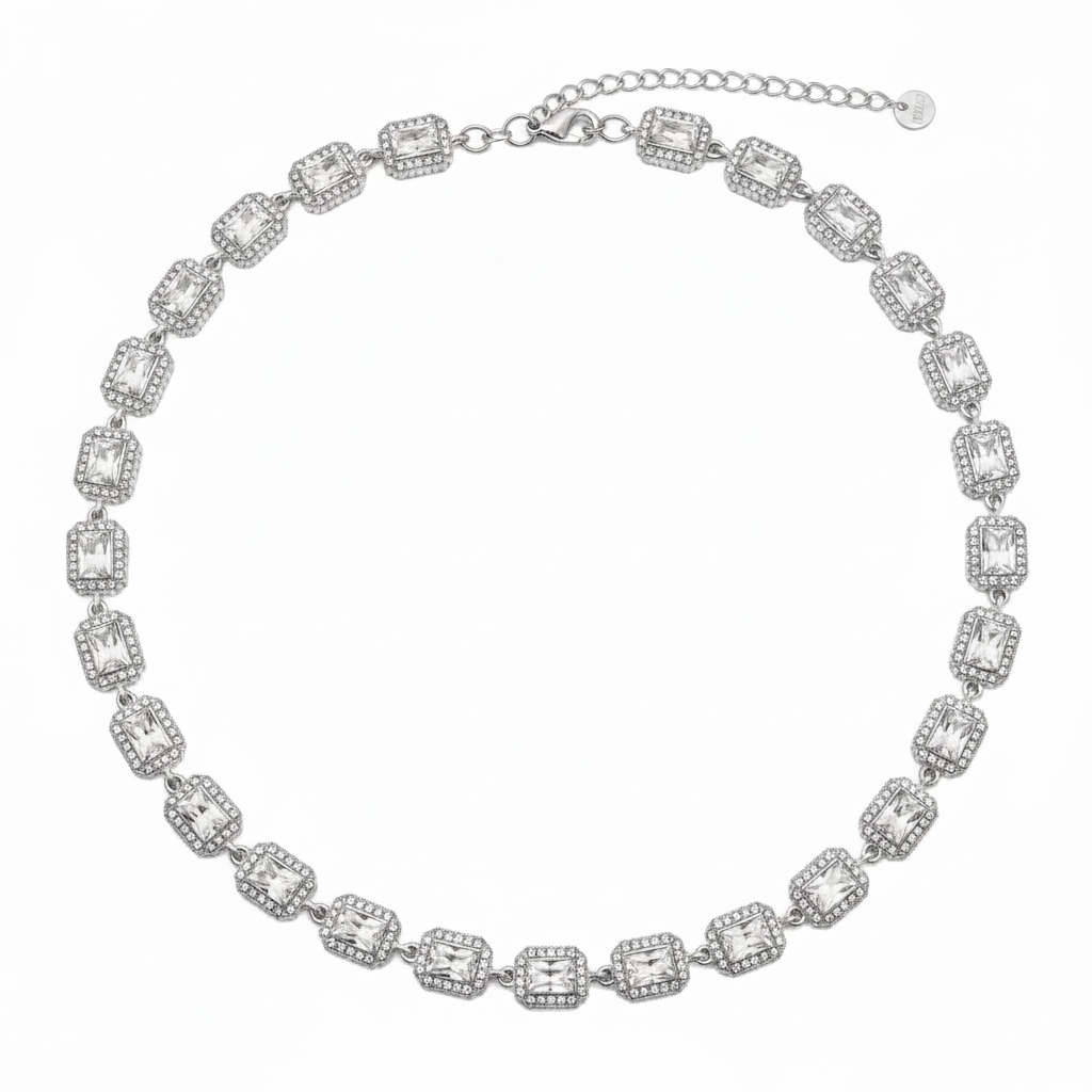 Collana chocker bagliore