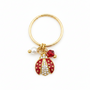 Anello Charm coccinella regolabile