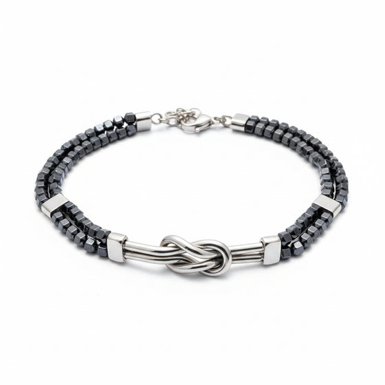 Bracciale nodo essenziale