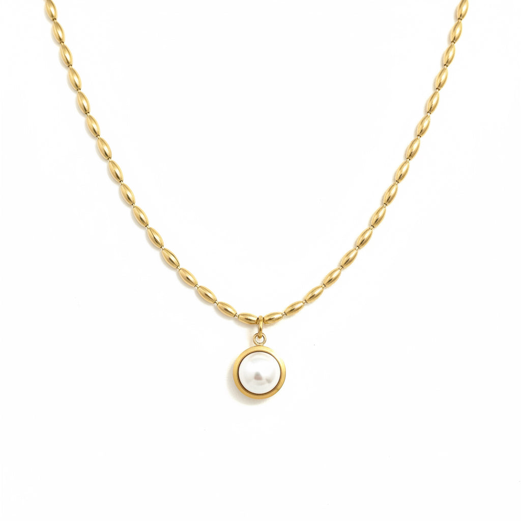 Collana Punto perla