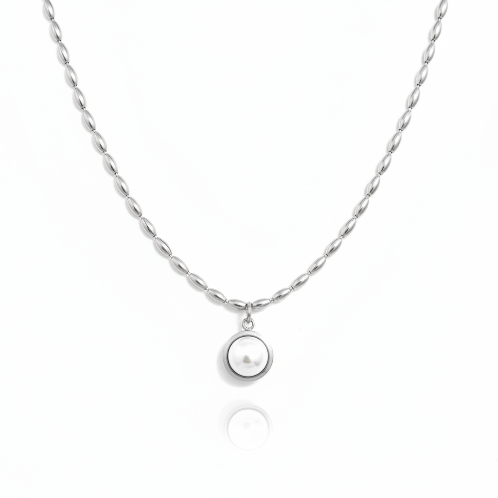 Collana Punto perla