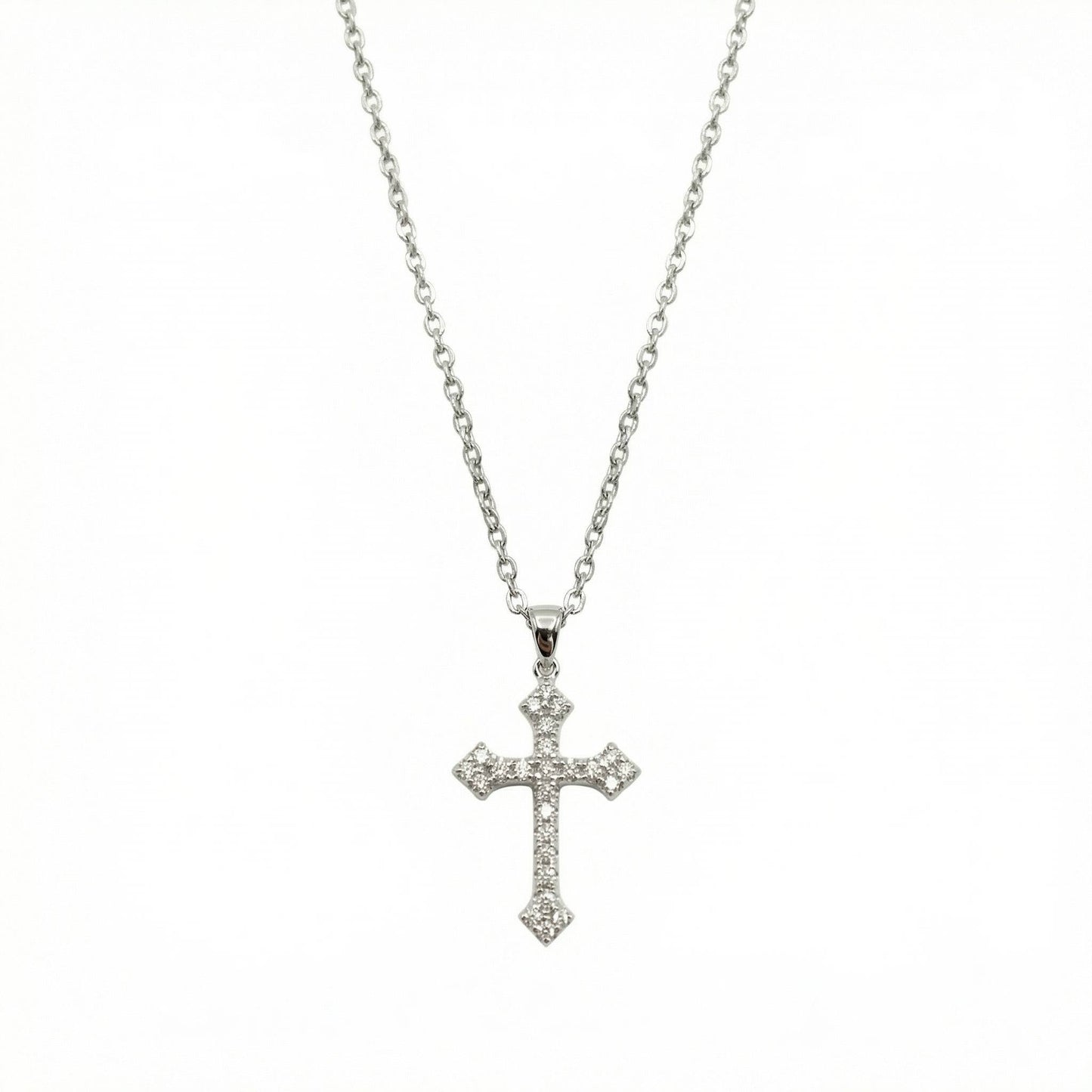 Collana Eternal Crux con Zirconi - ELDRA Milano