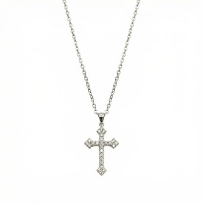 Collana Eternal Crux con Zirconi - ELDRA Milano