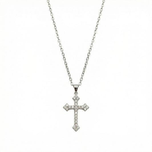 Collana Eternal Crux con Zirconi - ELDRA Milano