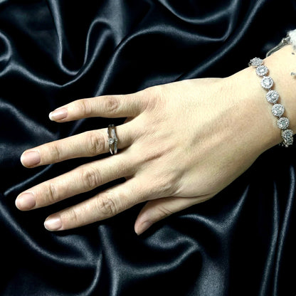 Anello "Aura" - Abbraccio di luce