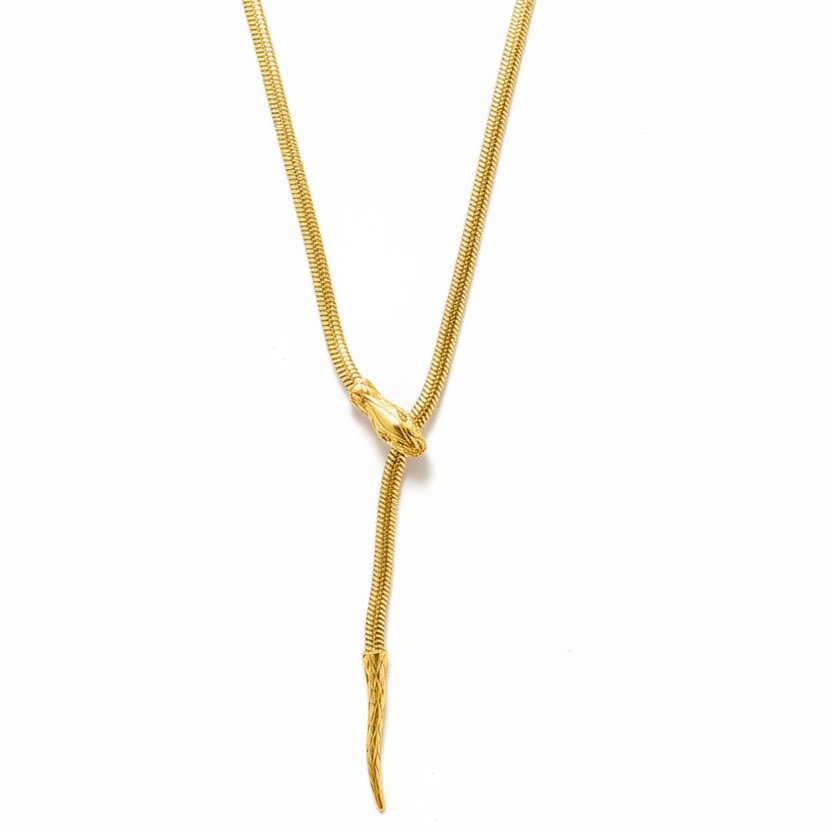 Collana snake con serpente