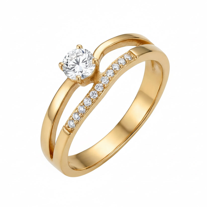 Anello "Aura" - Abbraccio di luce