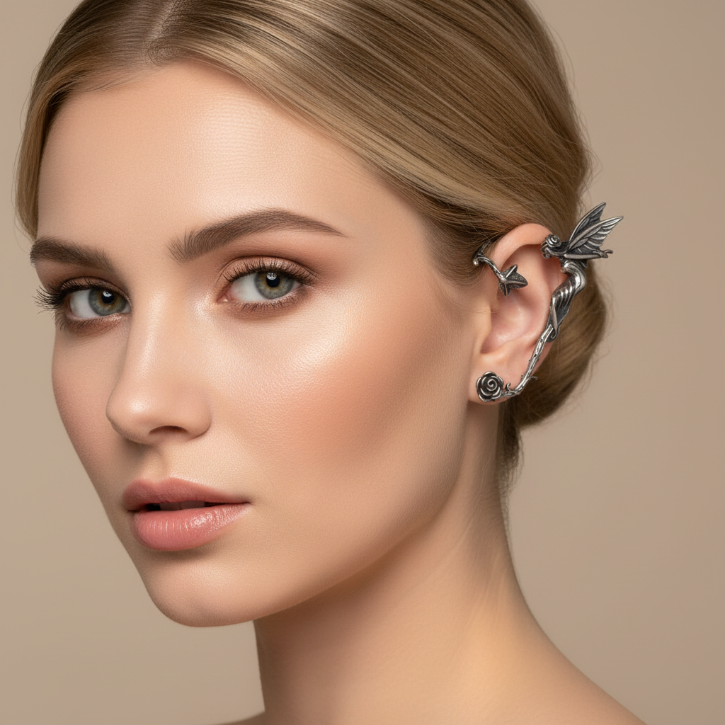Orecchino Ear Crawler Fata