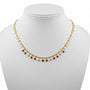 Chocker regina | collana con zirconi rossi
