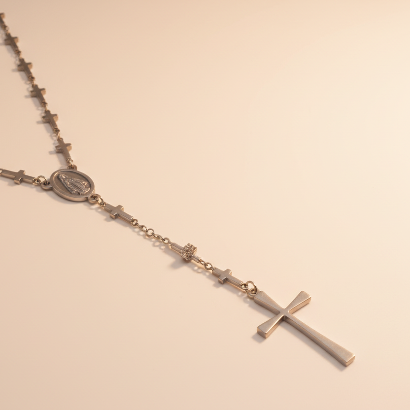Rosario multi croce  unisex