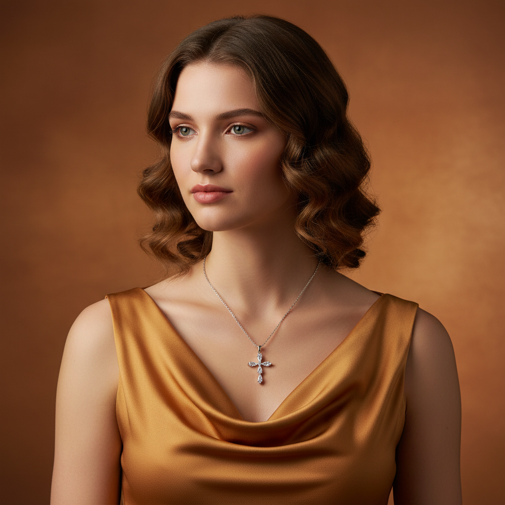 Collana con Croce Royal
