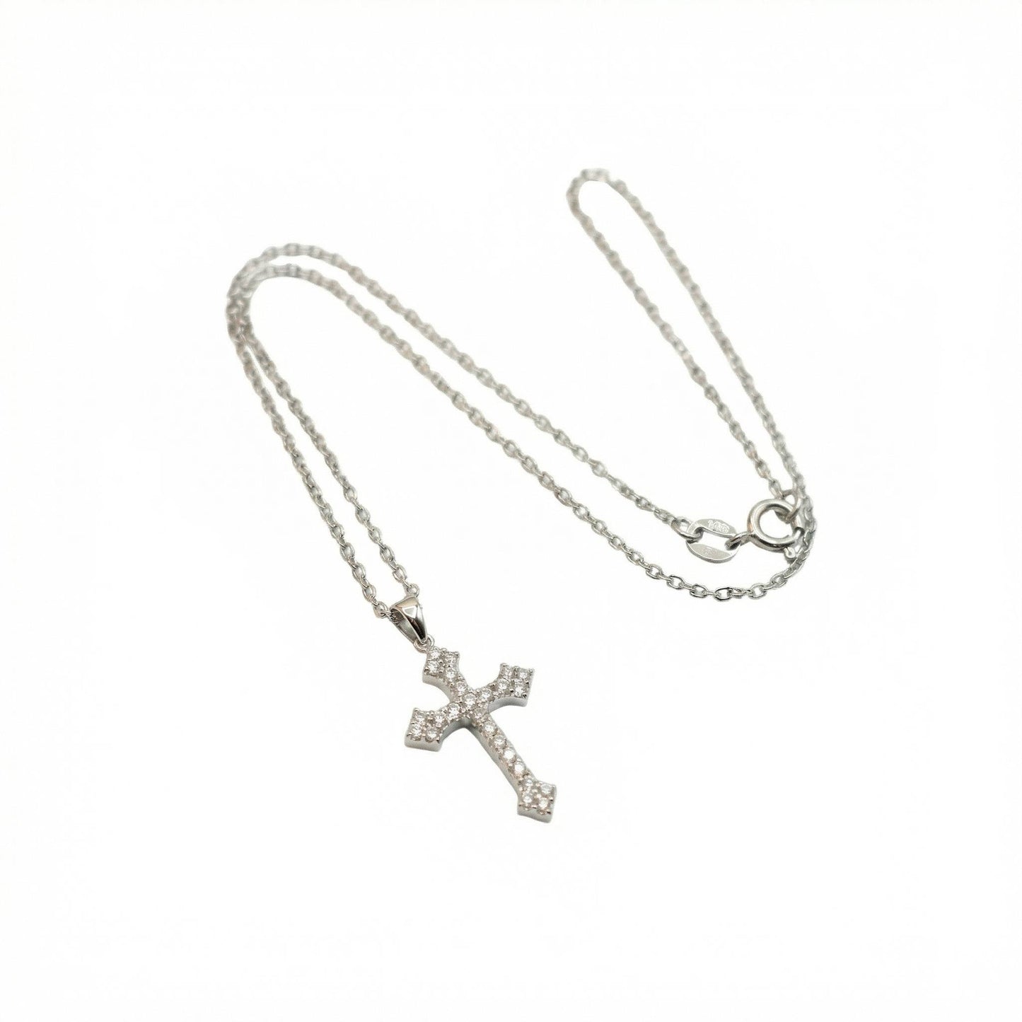 Collana Eternal Crux con Zirconi - ELDRA Milano