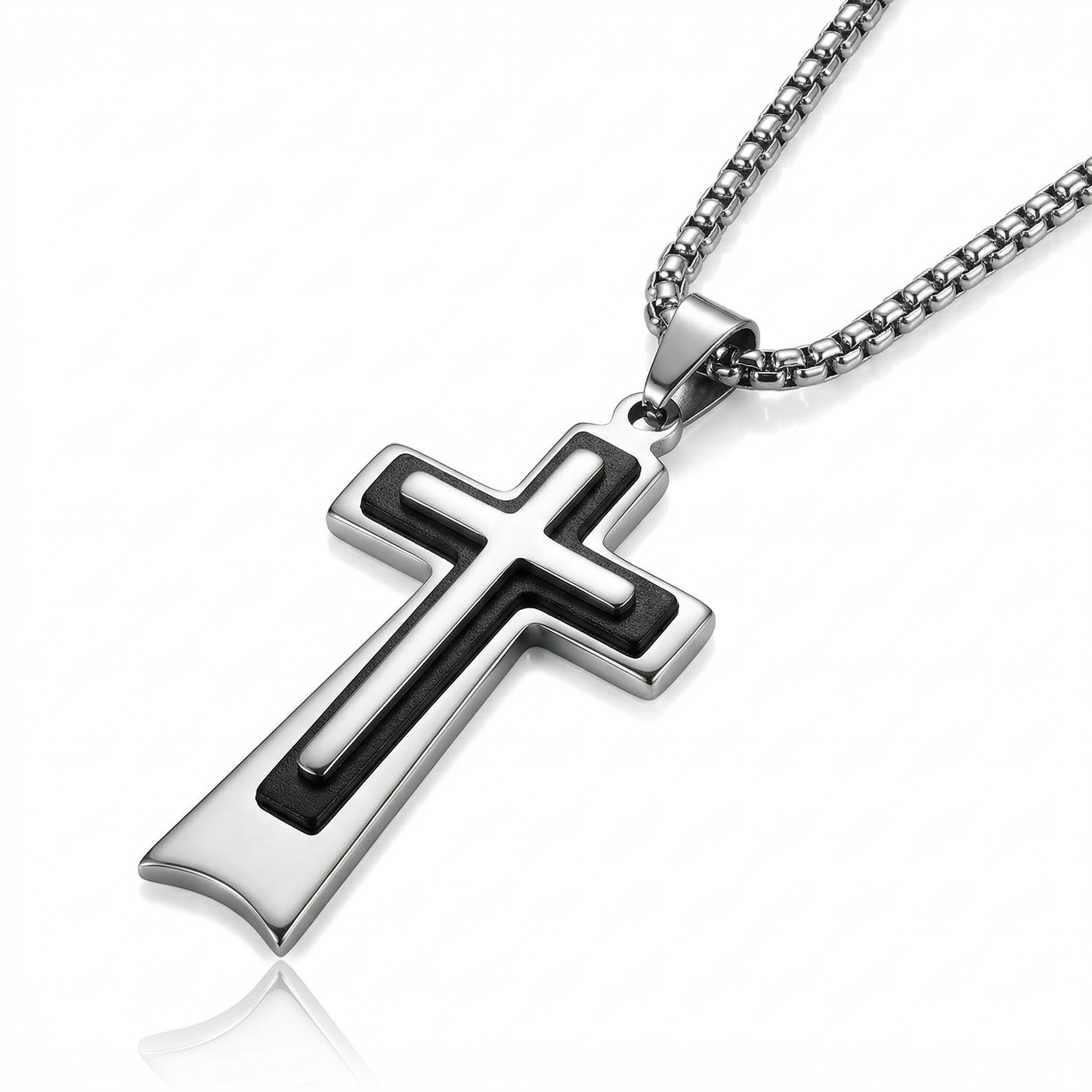 Collana CROSS LAYER | Eldra Milano
