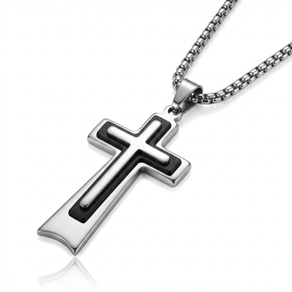 Collana CROSS LAYER | Eldra Milano