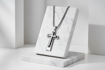 Collana CROSS LAYER | Eldra Milano