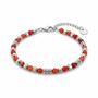 Bracciale ESSENCE STONE | Pietre Naturali a Sfera e Acciaio Inox – linea4316 – Eldra Milano