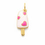 Charm gelato rosa