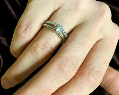 Anello "Aura" - Abbraccio di luce