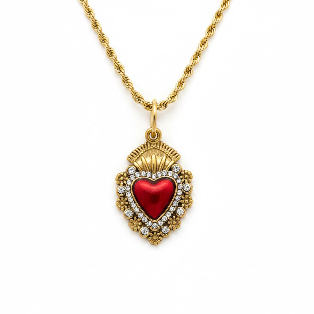 Charm cuore sacro
