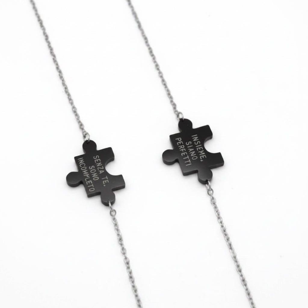 Bracciale Puzzle Coppia