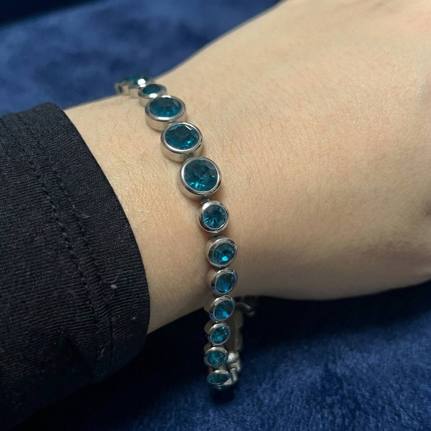 Bracciale "Infinity Glow" – Tennis Graduato