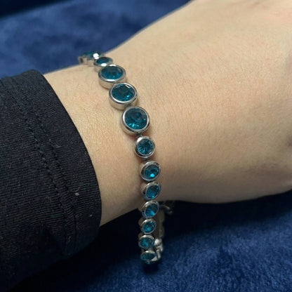 Bracciale "Infinity Glow" – Tennis Graduato