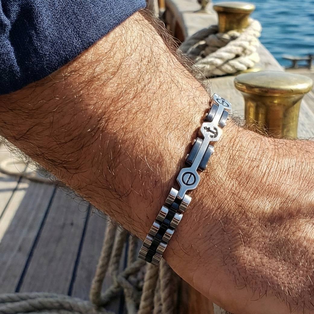 Bracciale "Ocean Link" – Anchor Edition