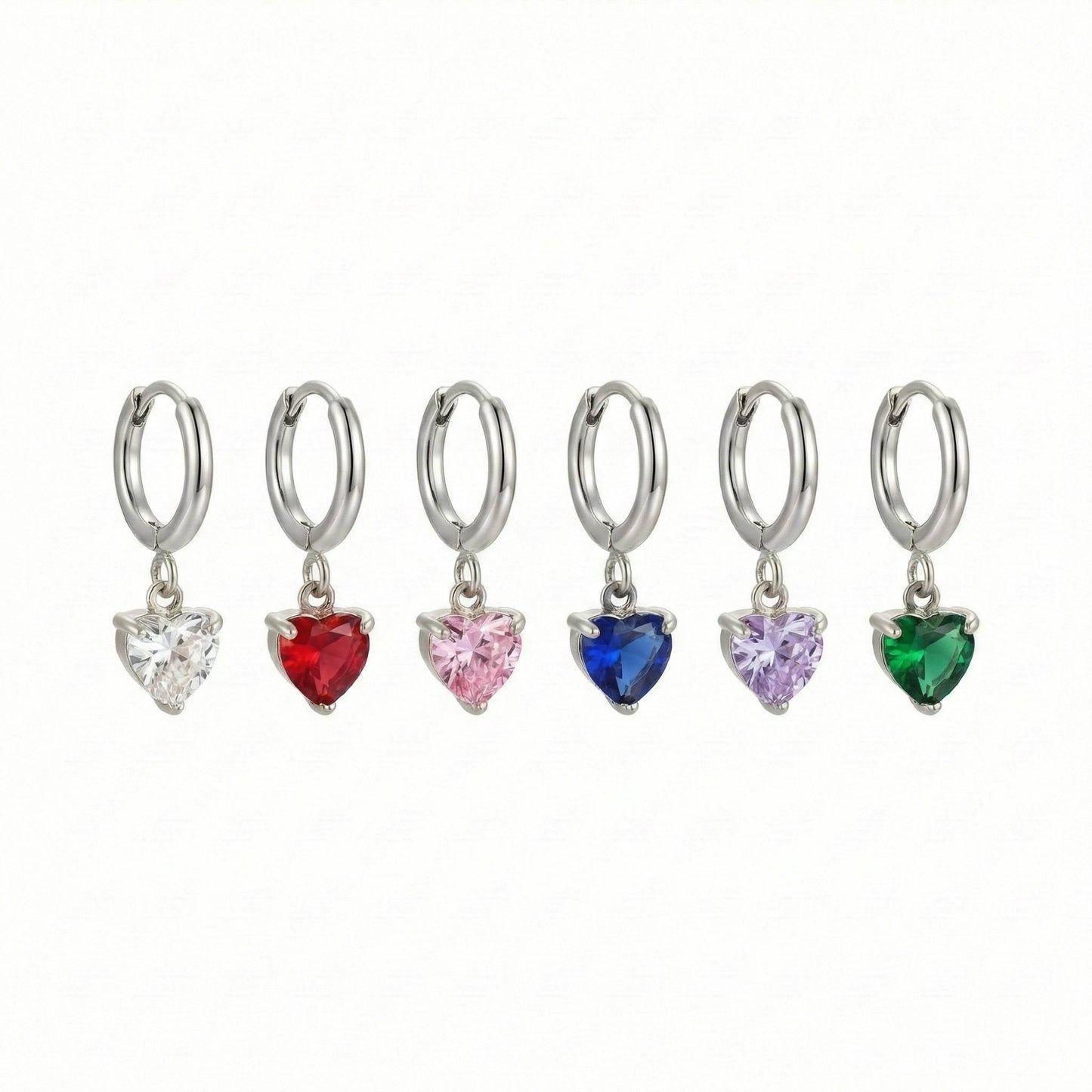Orecchini Mignon Heart Gems