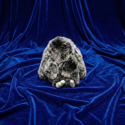 "Fluffy Bunny" – Luxury Bag Charm